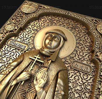 3D model Holy Equal-to-the-Apostles Princess Olga (STL)